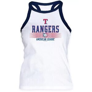 NWT MLB Soft As A Grape Texas Rangers Racerback Tank Top Women's Size XL